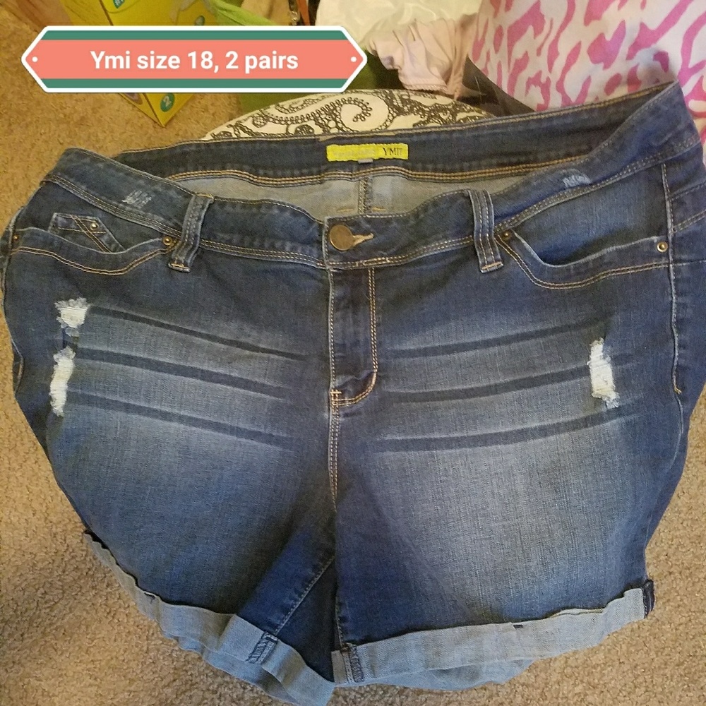 YMI jean shorts